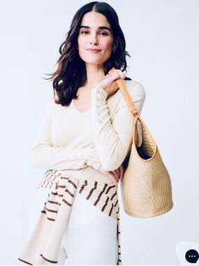 J.MCLAUGHLIN Marnie Sweater, white